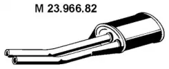23.966.82 EBERSPÄCHER Средний глушитель выхлопных газов