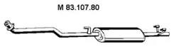 83.107.80 EBERSPÄCHER Средний глушитель выхлопных газов