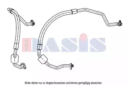 885868N AKS DASIS Трубопровод низкого давления, кондиционер