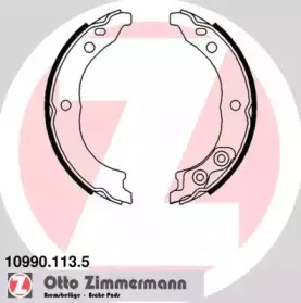 10990.113.5 ZIMMERMANN Комплект тормозных колодок, стояночная тормозная система