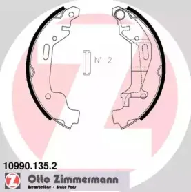 10990.135.2 ZIMMERMANN Комплект тормозных колодок