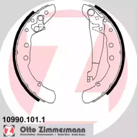10990.101.1 ZIMMERMANN Комплект тормозных колодок