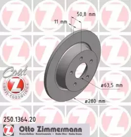 250.1364.20 ZIMMERMANN Тормозной диск