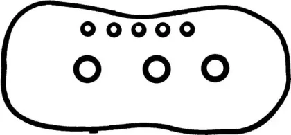 V38005-00 GLASER Комплект прокладок, крышка головки цилиндра