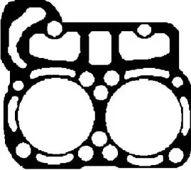 H50275-00 GLASER Прокладка, головка цилиндра