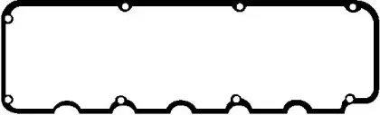 X51207-01 GLASER Прокладка, крышка головки цилиндра