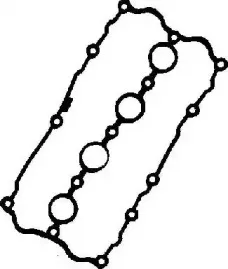 X83112-01 GLASER Прокладка, крышка головки цилиндра