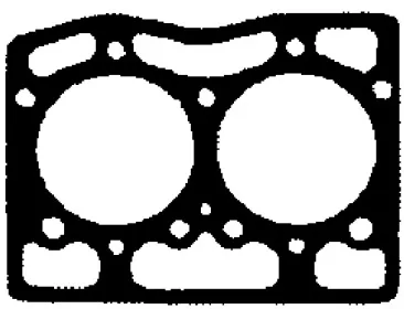 H8016600 GLASER Прокладка, головка цилиндра