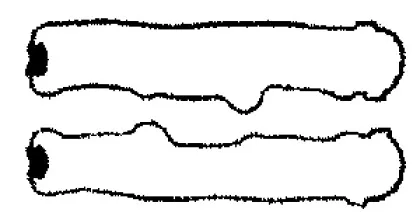 V3671700 GLASER Прокладка, крышка головки цилиндра