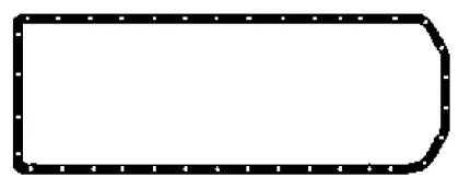 X02683-01 GLASER Прокладка, масляный поддон