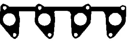 X08205-01 GLASER Прокладка, выпускной коллектор