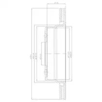 BG2436 DELPHI Тормозной диск
