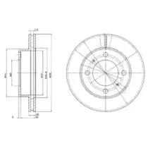 BG2891 DELPHI Тормозной диск