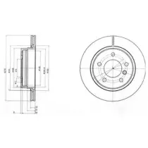 BG3041C DELPHI Тормозной диск