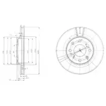 BG3794 DELPHI Тормозной диск