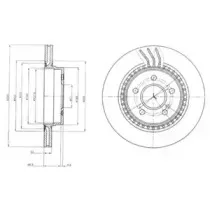BG4226 DELPHI Тормозной диск