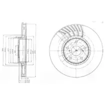 BG9011 DELPHI Тормозной диск