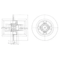 BG9029RSC DELPHI Тормозной диск