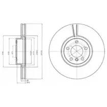 BG9063 DELPHI Тормозной диск