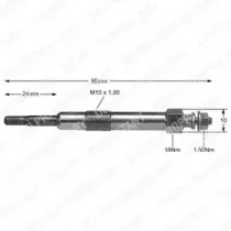HDS364 DELPHI Свеча накаливания
