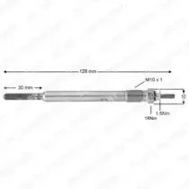 HDS378 DELPHI Свеча накаливания