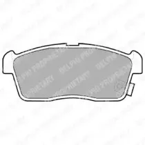 LP1442 DELPHI Комплект тормозных колодок, дисковый тормоз