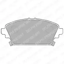 LP1503 DELPHI Комплект тормозных колодок, дисковый тормоз