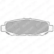 LP1508 DELPHI Комплект тормозных колодок, дисковый тормоз
