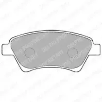 LP1730 DELPHI Комплект тормозных колодок, дисковый тормоз