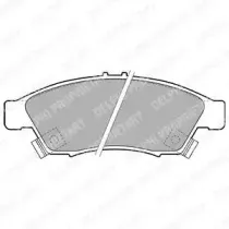 LP1739 DELPHI Комплект тормозных колодок, дисковый тормоз