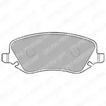 LP1795 DELPHI Комплект тормозных колодок, дисковый тормоз