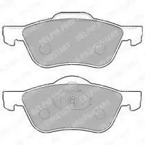 LP1830 DELPHI Комплект тормозных колодок, дисковый тормоз