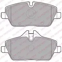 LP1923 DELPHI Комплект тормозных колодок, дисковый тормоз