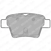 LP1926 DELPHI Комплект тормозных колодок, дисковый тормоз