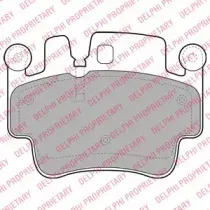 LP1996 DELPHI Комплект тормозных колодок, дисковый тормоз