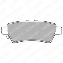 LP2016 DELPHI Комплект тормозных колодок, дисковый тормоз