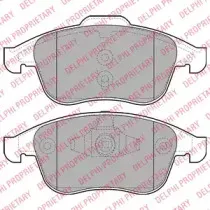 LP2079 DELPHI Комплект тормозных колодок, дисковый тормоз