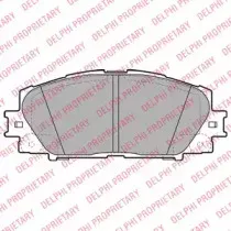 LP2135 DELPHI Комплект тормозных колодок, дисковый тормоз