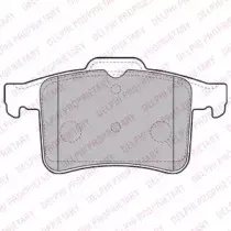 LP2179 DELPHI Комплект тормозных колодок, дисковый тормоз