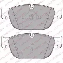 LP2198 DELPHI Комплект тормозных колодок, дисковый тормоз