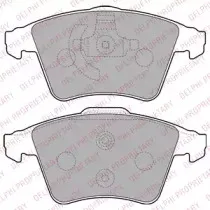 LP2224 DELPHI Комплект тормозных колодок, дисковый тормоз