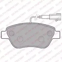 LP2230 DELPHI Комплект тормозных колодок, дисковый тормоз