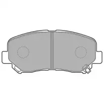 LP2481 DELPHI Комплект тормозных колодок, дисковый тормоз