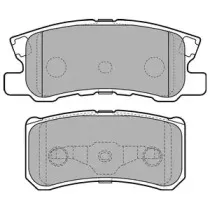 LP2483 DELPHI Комплект тормозных колодок, дисковый тормоз