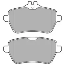LP2659 DELPHI Комплект тормозных колодок, дисковый тормоз