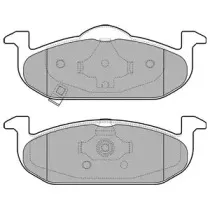 LP2695 DELPHI Комплект тормозных колодок, дисковый тормоз