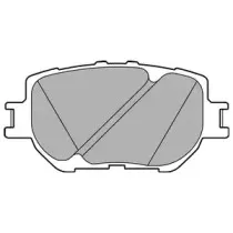 LP2699 DELPHI Комплект тормозных колодок, дисковый тормоз