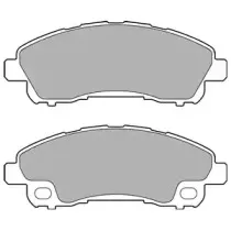 LP2716 DELPHI Комплект тормозных колодок, дисковый тормоз