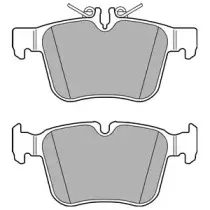 LP2763 DELPHI Комплект тормозных колодок, дисковый тормоз
