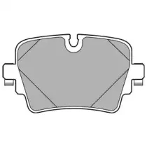 LP2768 DELPHI Комплект тормозных колодок, дисковый тормоз